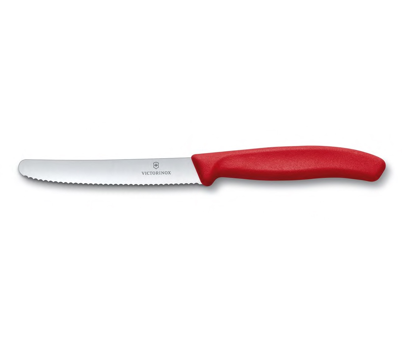 Victorinox 4" Serrated Utility Knife | Red